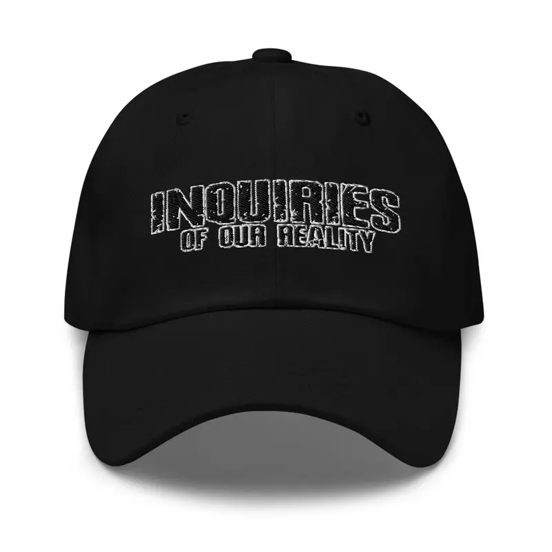 Inquiries of our Reality Text Logo Cap