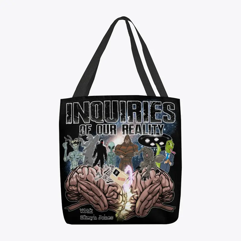 Inquiries of our Reality Logo Tote Bag