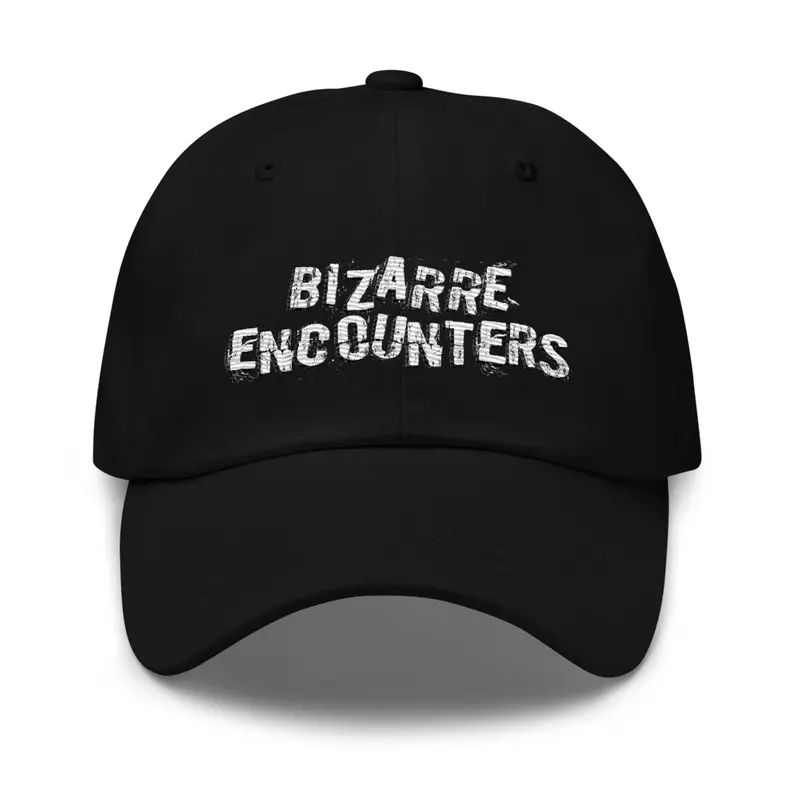 Bizarre Encounters Text Logo Cap