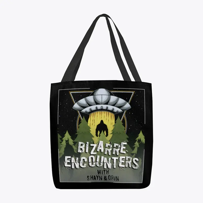 Bizarre Encounters Tote Bag